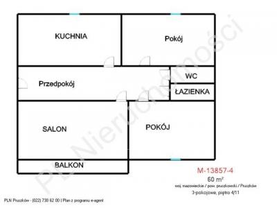 Mieszkanie na sprzedaż Pruszków